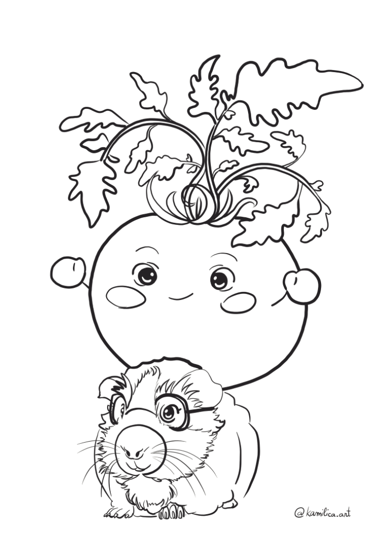 Pobarvanka Hana str 1