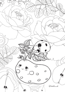 Pobarvanka Odrasli Hana str 12