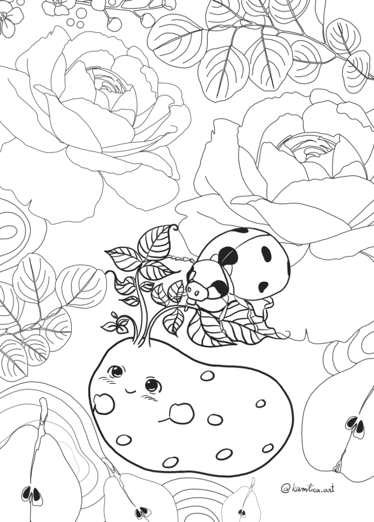 Pobarvanka Odrasli Hana str 12