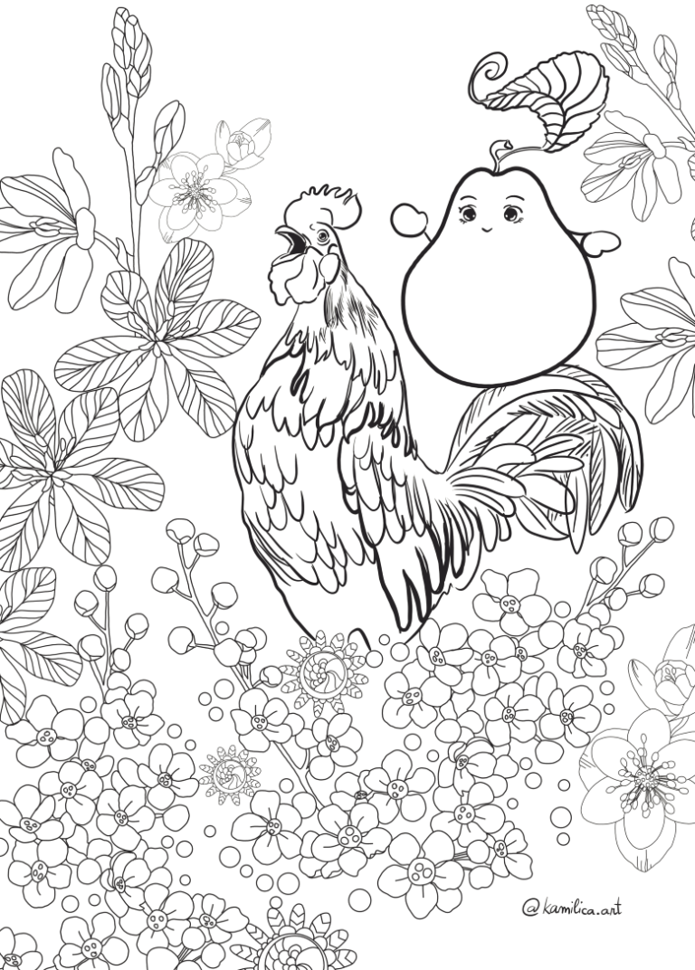 Pobarvanka Odrasli Hana str 20