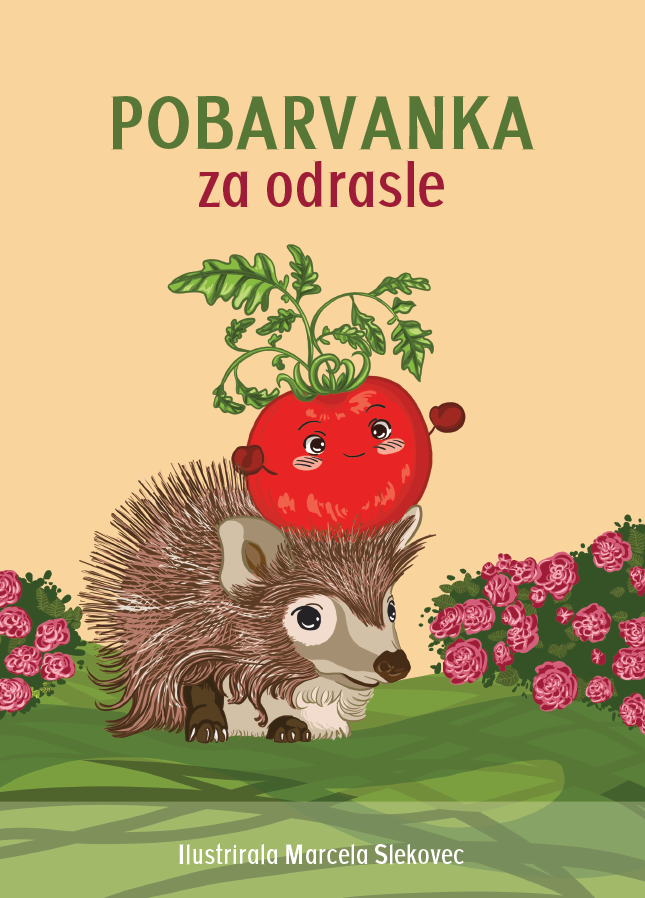 pobarvanka naslovnica odrasli