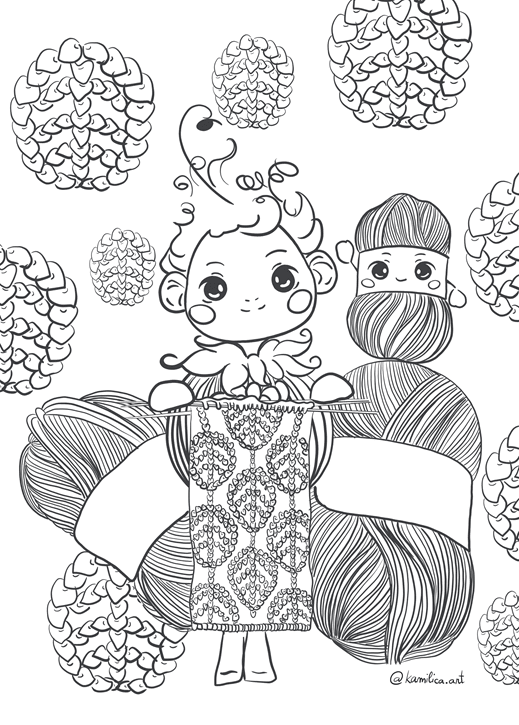 Pobarvanka Rokodelci 15