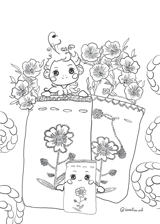 Pobarvanka Rokodelci 17